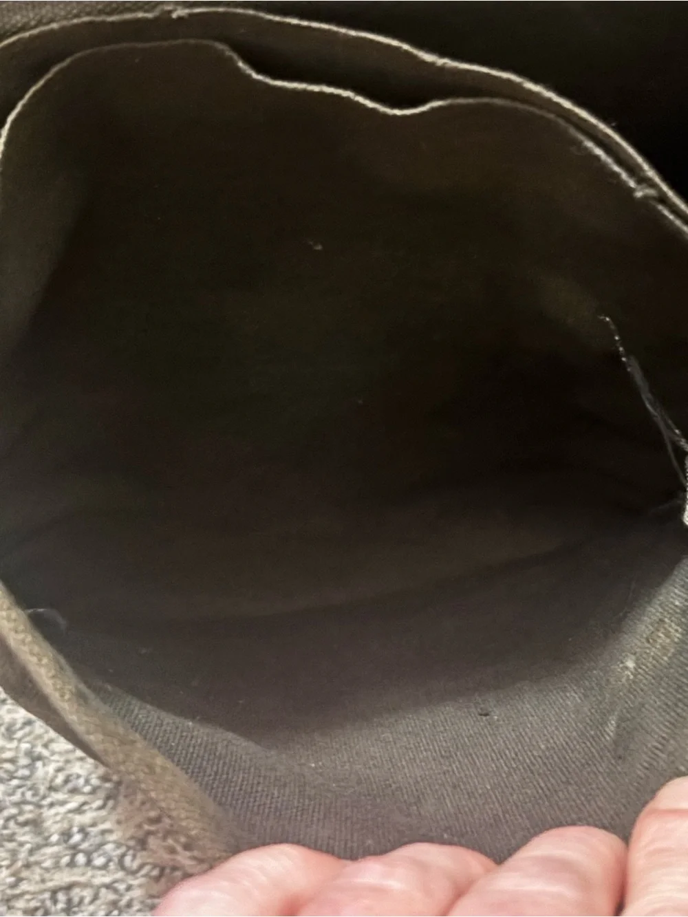 Original WWII map bag
